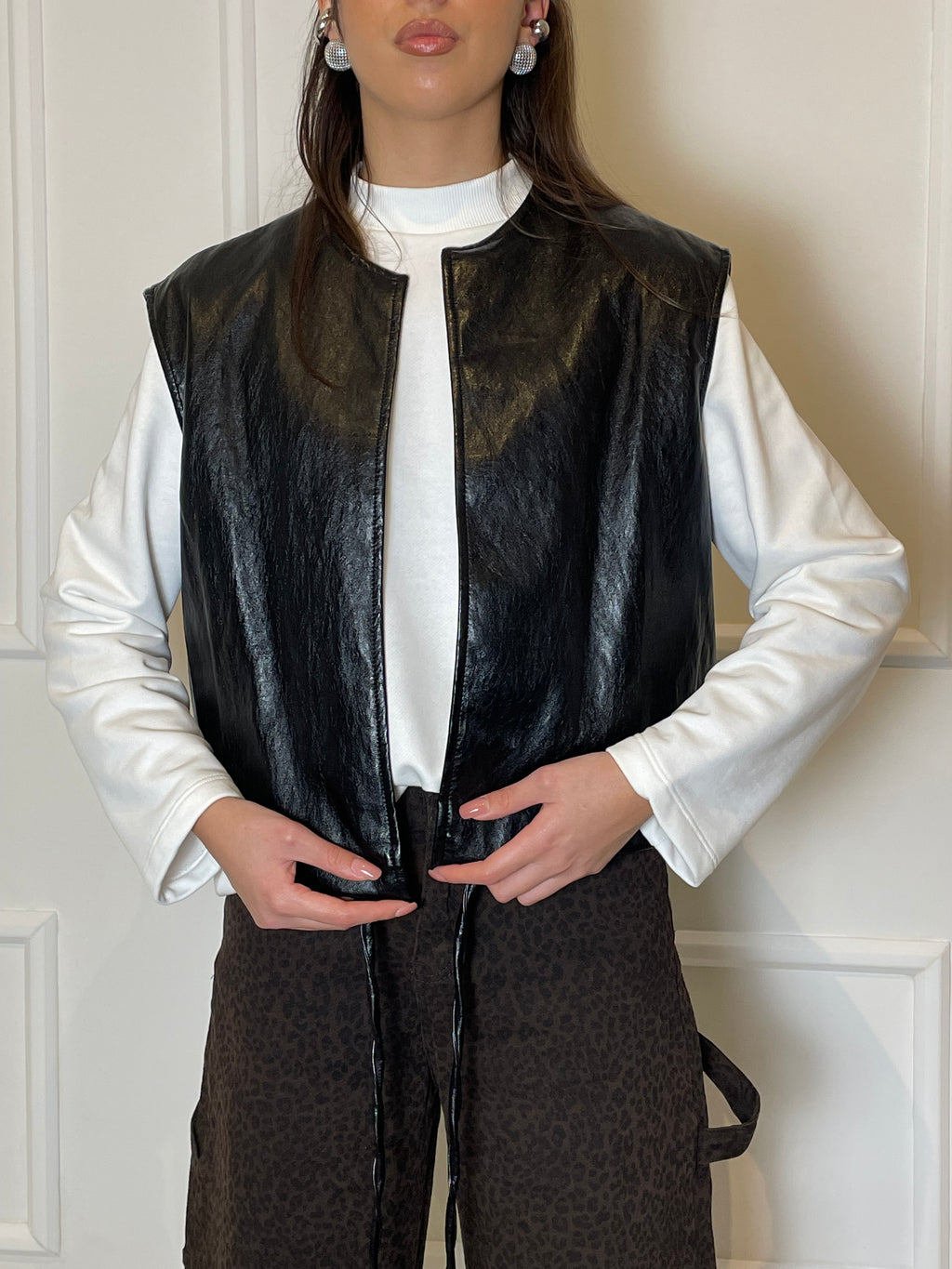 Gilet ecopelle Sons