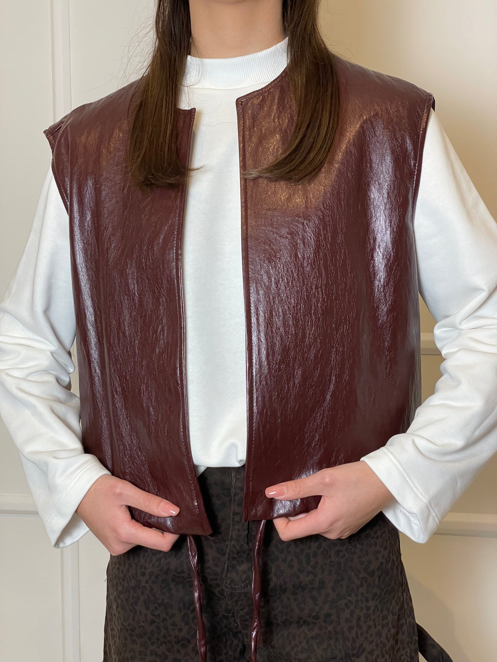 Gilet ecopelle Sons