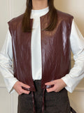 Gilet ecopelle Sons