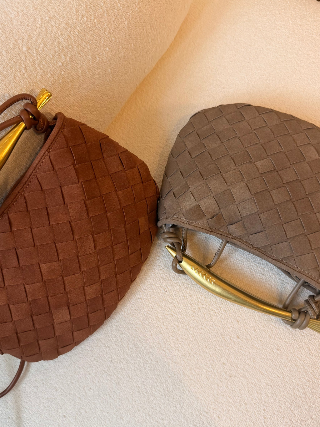 Borsa Sardin camoscio